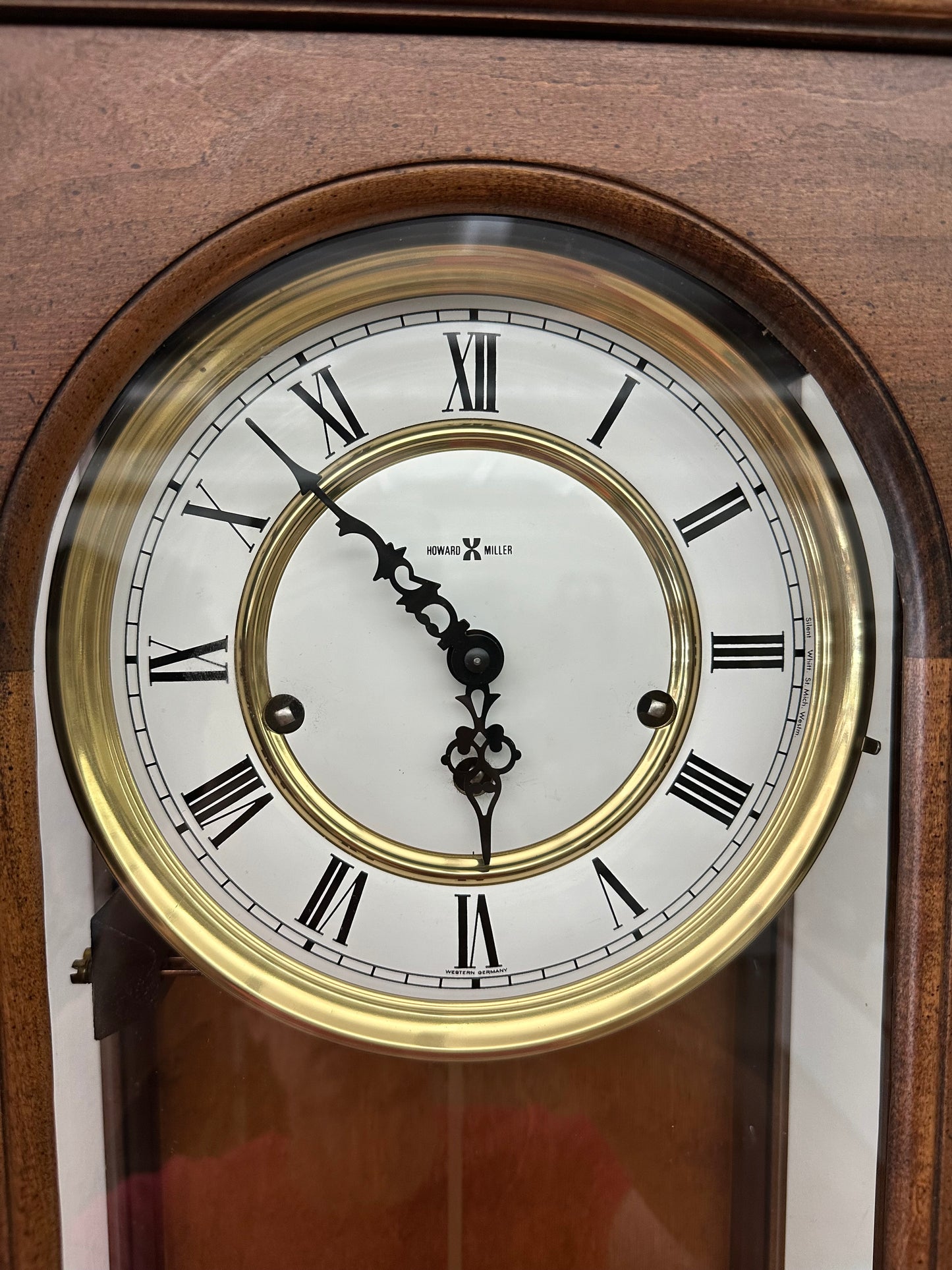 Vintage - Howard Miller Triple Chime Wall Clock