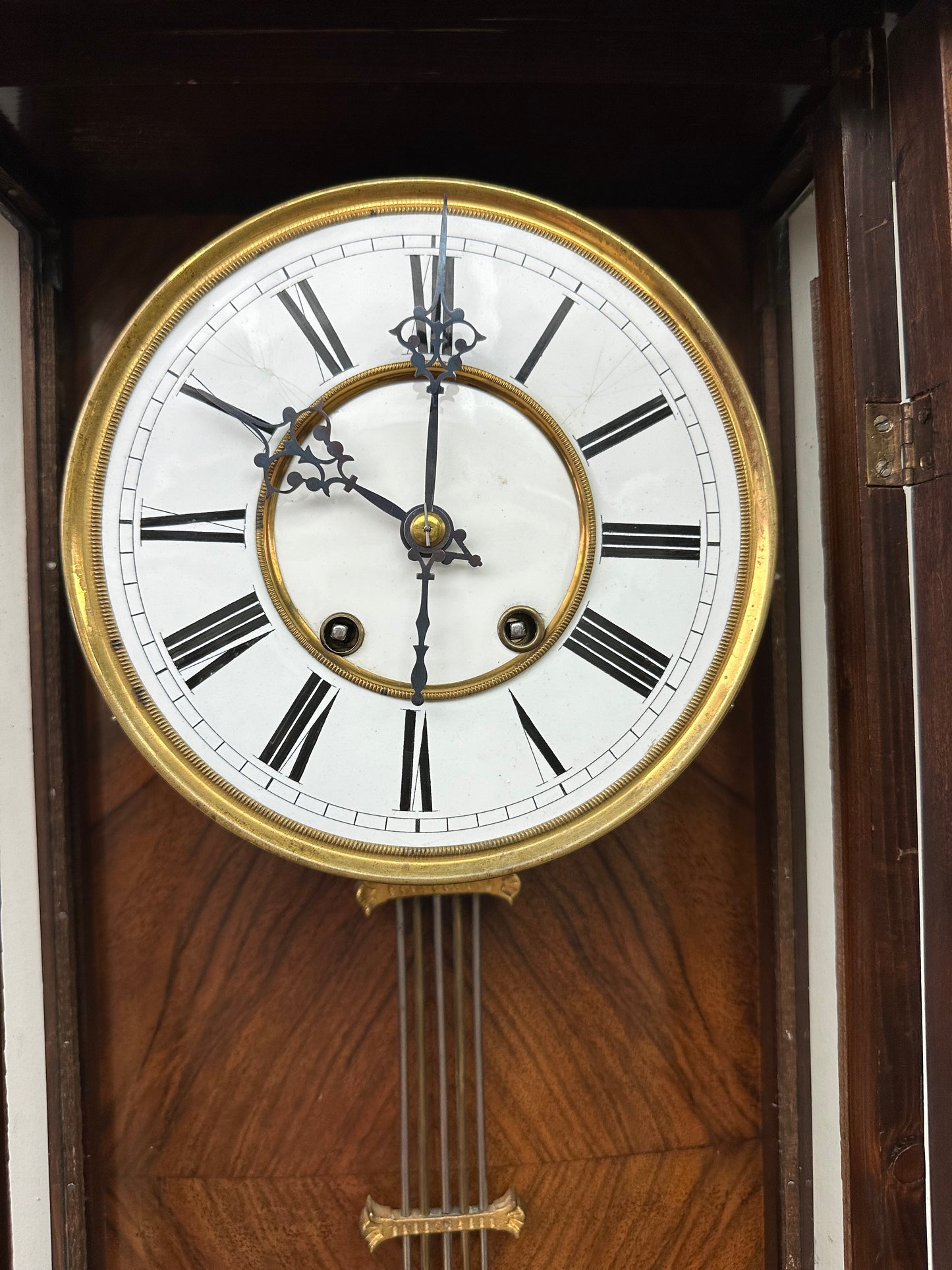 ANTIQUE GERMAN R&A WALL CLOCK