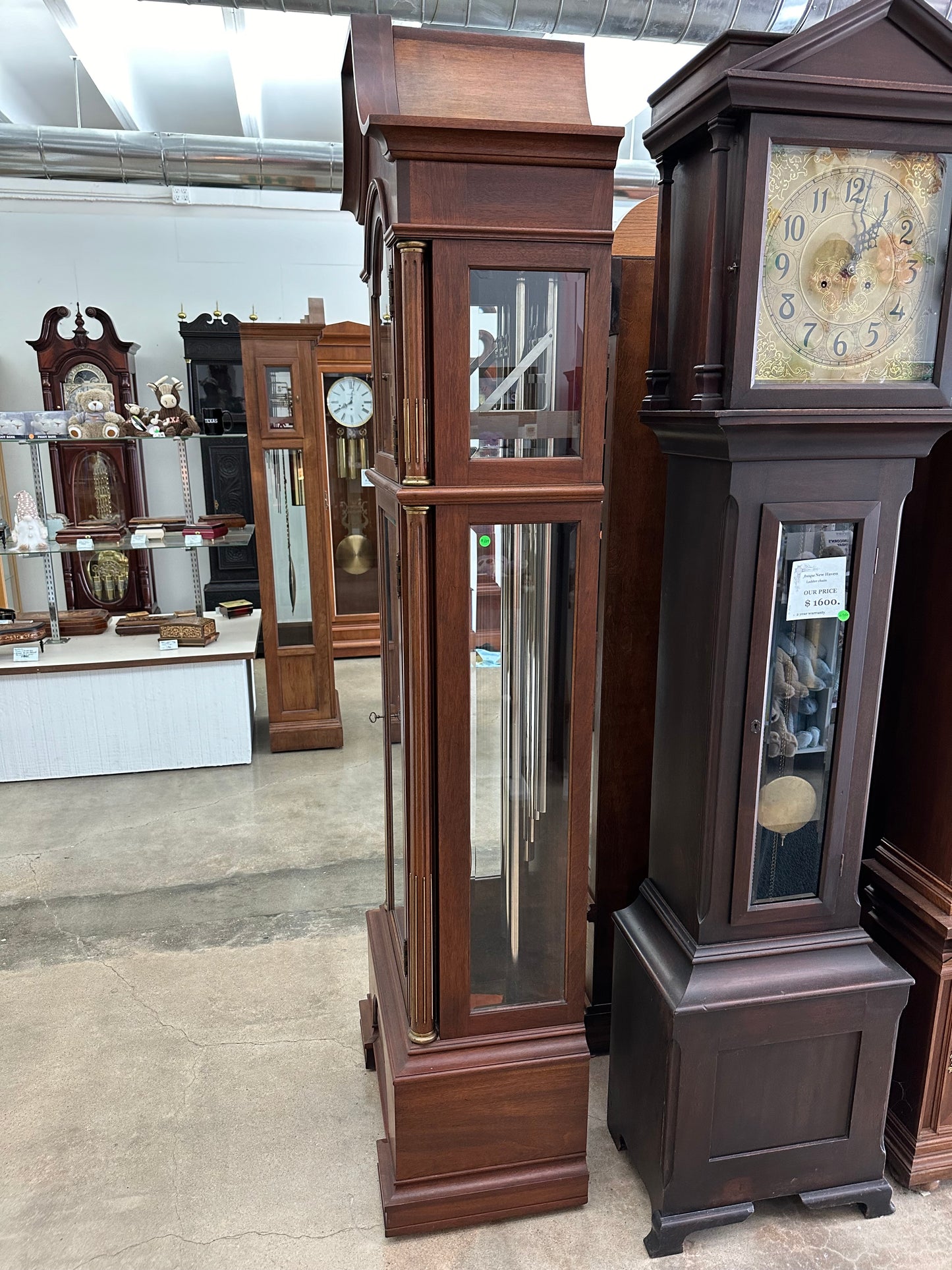 Herschede - VINTAGE ALEXANDER HAMILTON GRANDFATHER CLOCK (120)