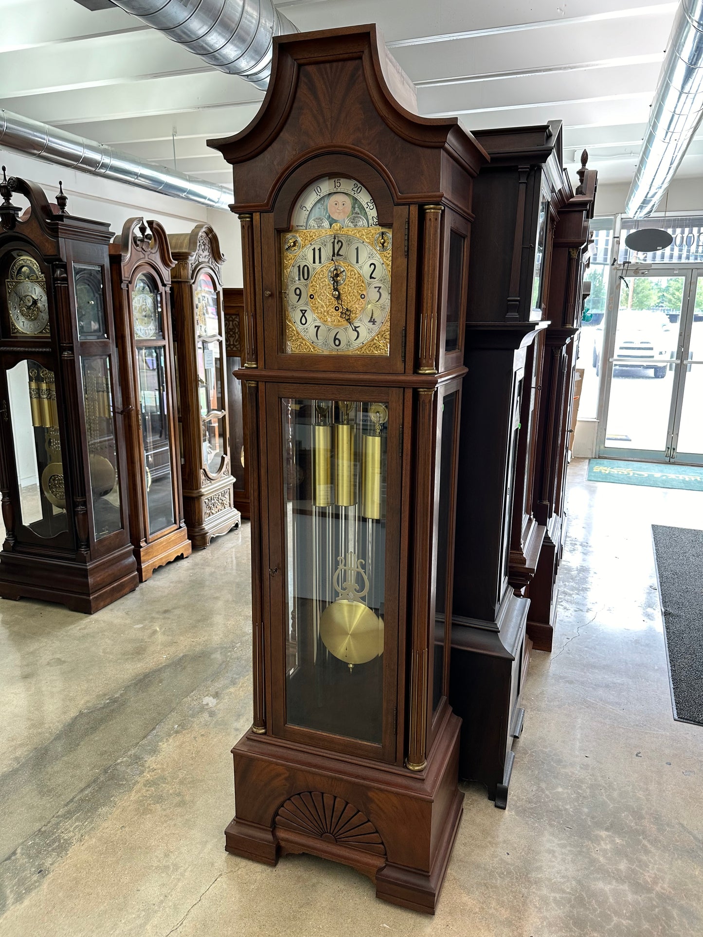 Herschede - VINTAGE ALEXANDER HAMILTON GRANDFATHER CLOCK (120)