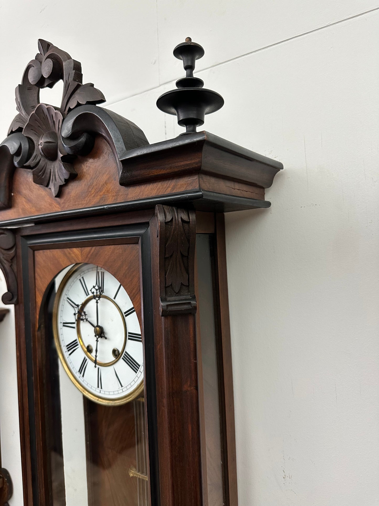 ANTIQUE GERMAN R&A WALL CLOCK