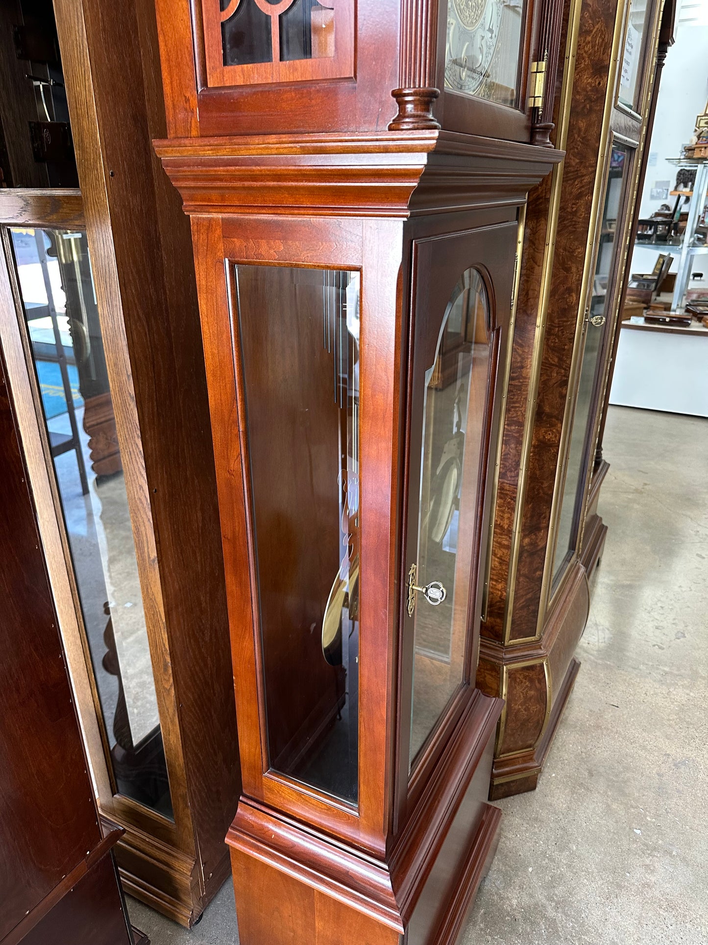 Vintage - Sligh Grandfather Clock 0913-1-AN