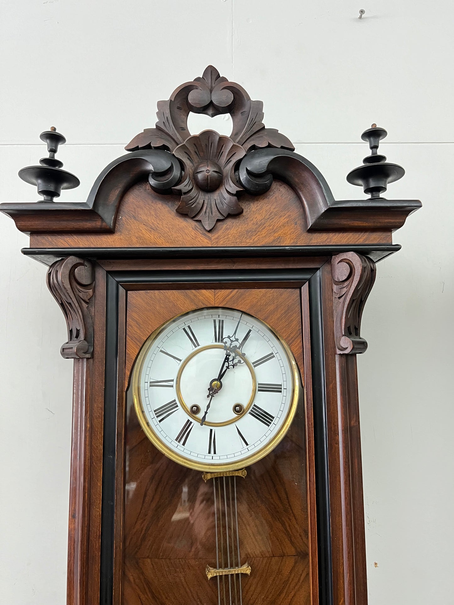 ANTIQUE GERMAN R&A WALL CLOCK