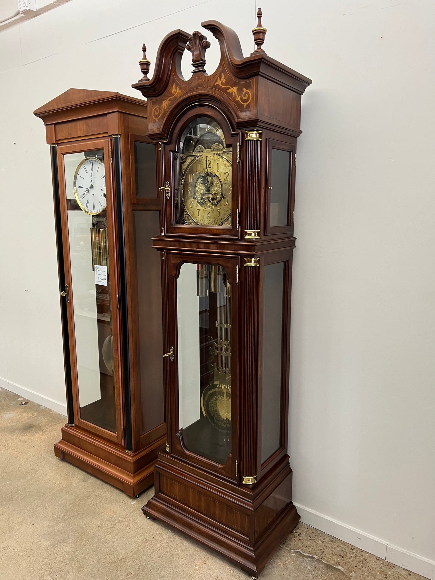 Charles R. Sligh - VINTAGE GRANDFATHER CLOCK