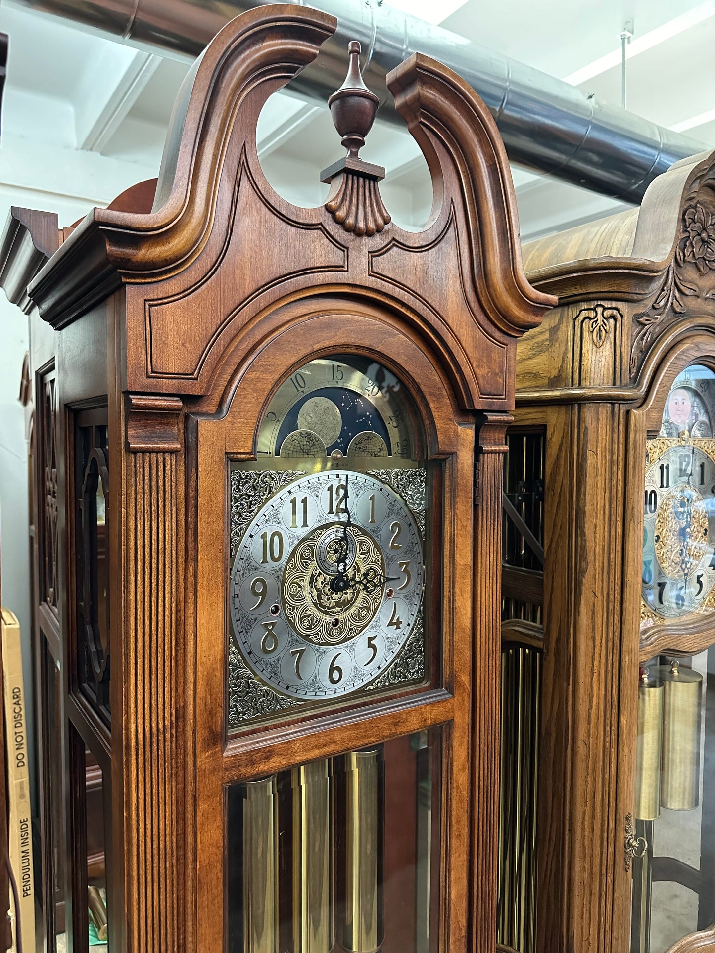 Vintage - Howard Miller Manhattan Grandfather Clock 610-030