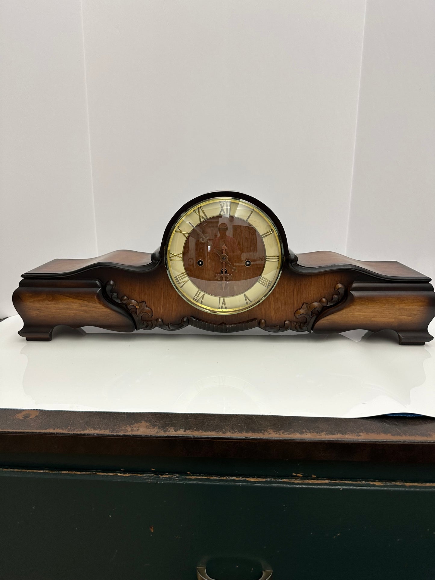 Vintage - Large Hermle Westminster Mantel Clock