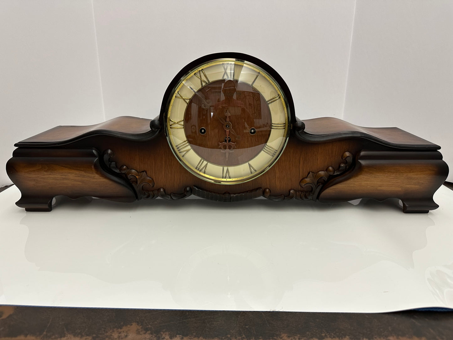 Vintage - Large Hermle Westminster Mantel Clock