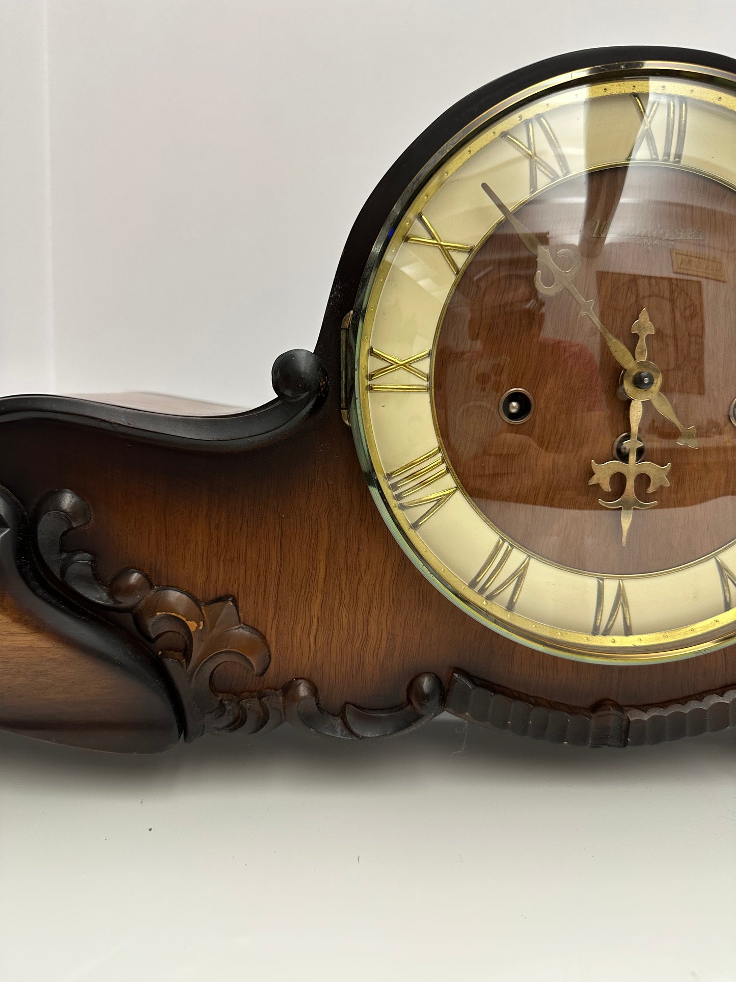 Vintage - Large Hermle Westminster Mantel Clock