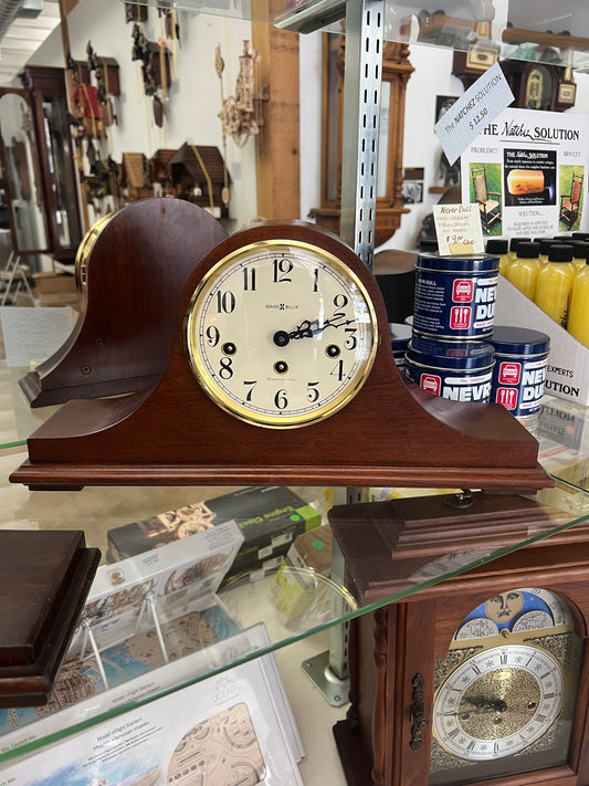 Vintage - Howard Miller Tambour Mantle Clock 612-439