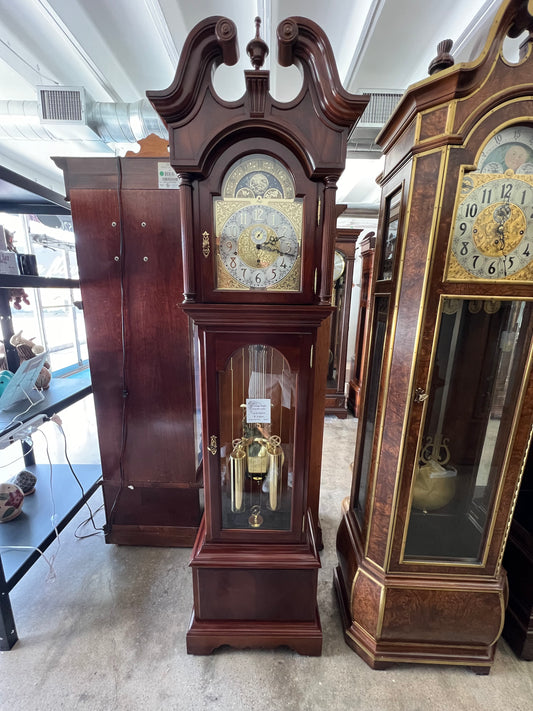 Vintage - Sligh Grandfather Clock 0913-1-AN